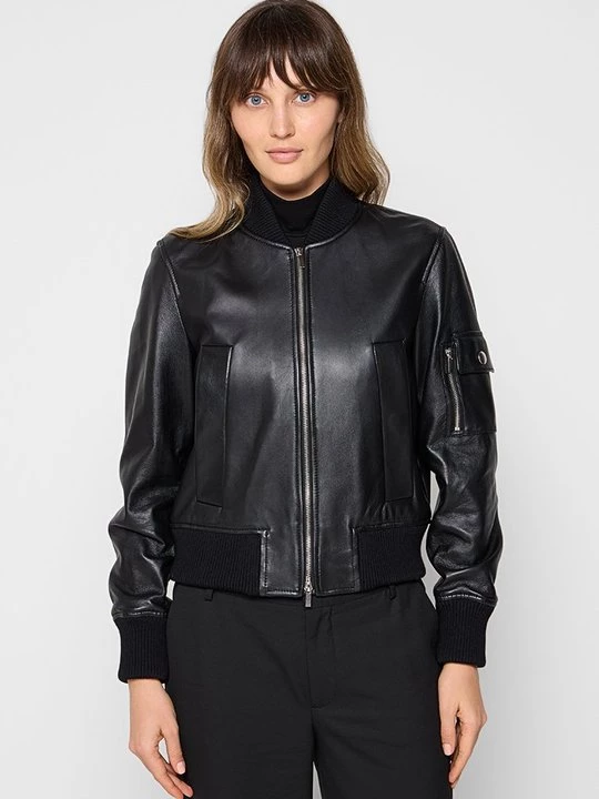 Foto van product Leren jas Proenza Schouler zwart
