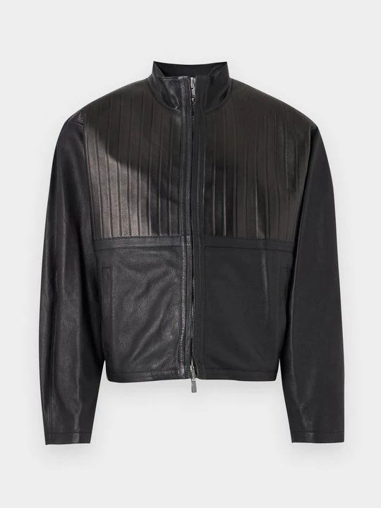 Foto van product Leren jas Versace zwart