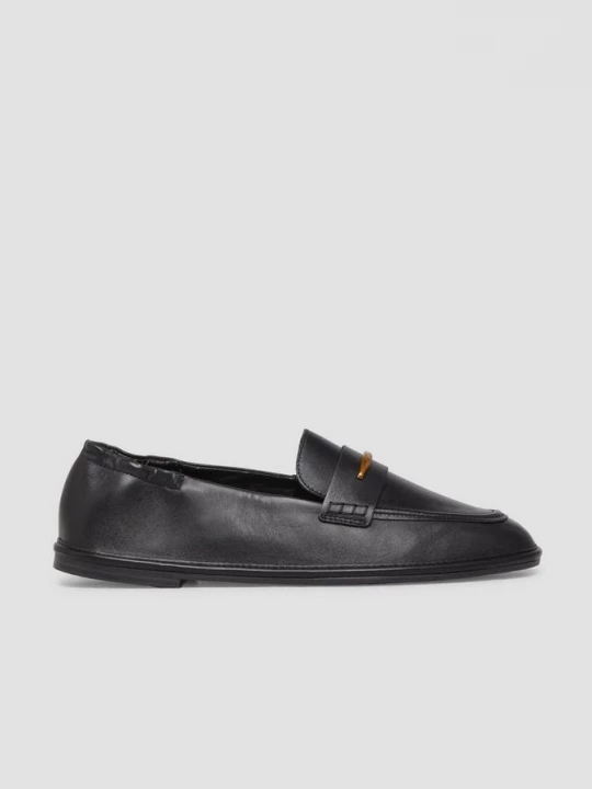 Foto van product Leren loafer met decoratief detail s.Oliver zwart