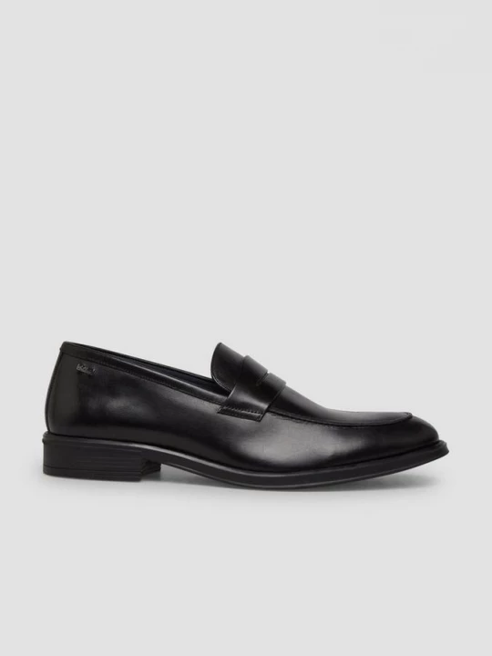 Foto van product Leren loafer s.Oliver zwart