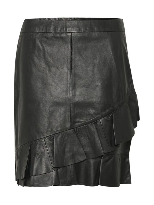 Foto van product Leren rok Culture zwart