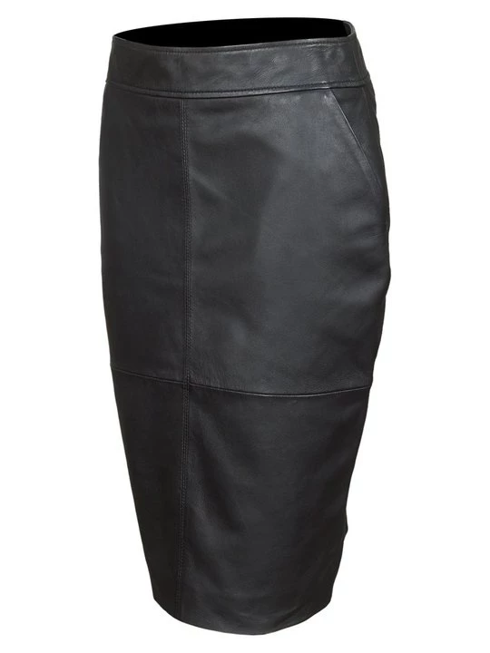 Foto van product Leren rok Lee Cooper zwart