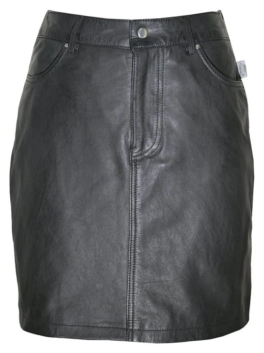 Foto van product Leren rok Lee Cooper zwart