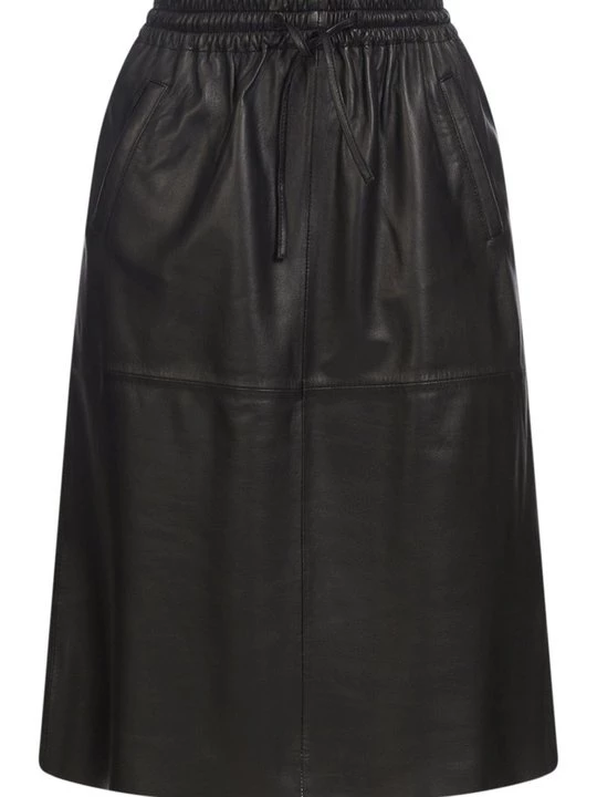 Foto van product Leren rok Oakwood zwart