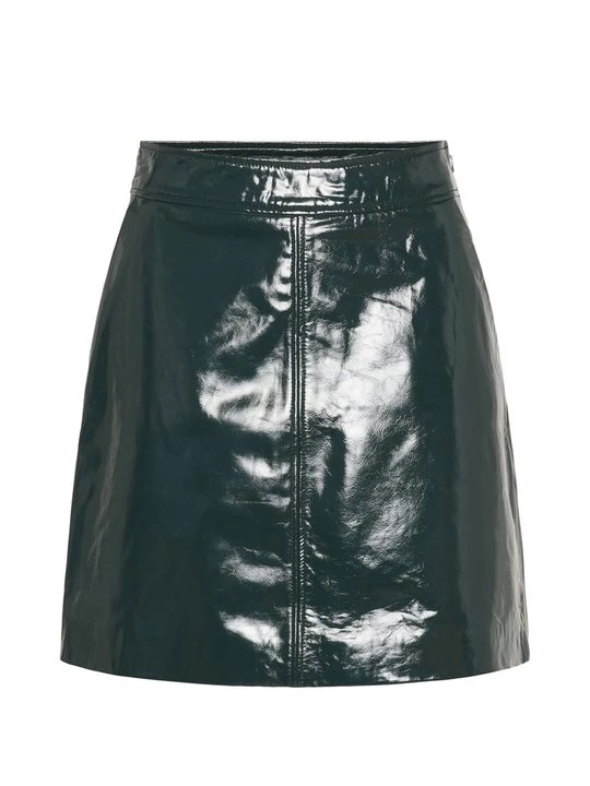 Foto van product Leren rok Saint Tropez groen