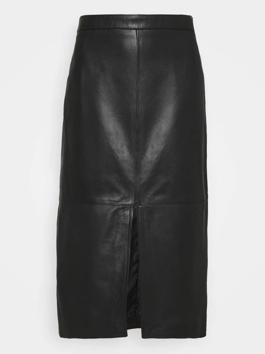 Foto van product Leren rok STUDIO ID zwart