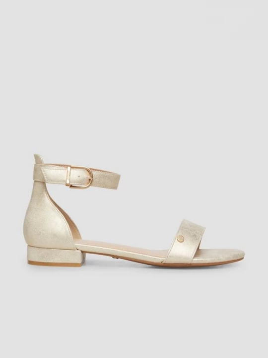 Foto van product Leren sandalen s.Oliver goud