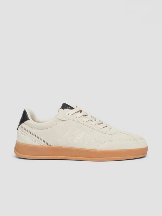Foto van product Leren sneaker met veters s.Oliver beżowy
