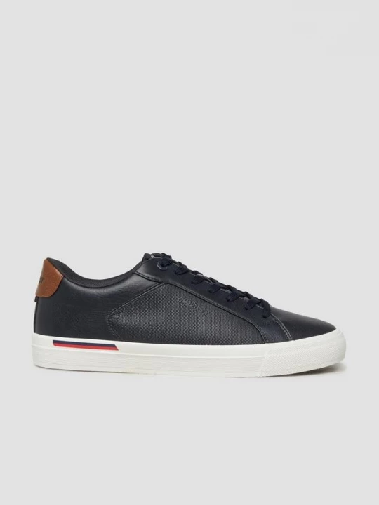 Foto van product Leren sportschoenen s.Oliver blauw