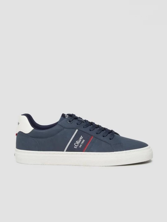 Foto van product Leren sportschoenen s.Oliver blauw