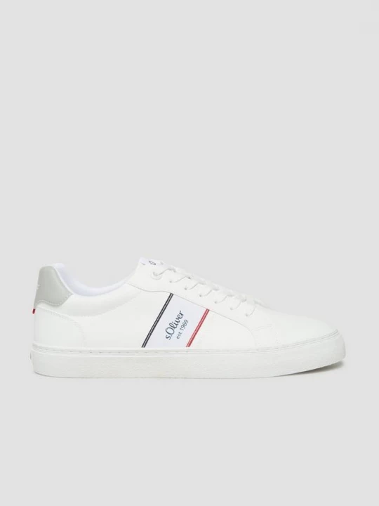 Foto van product Leren sportschoenen s.Oliver wit
