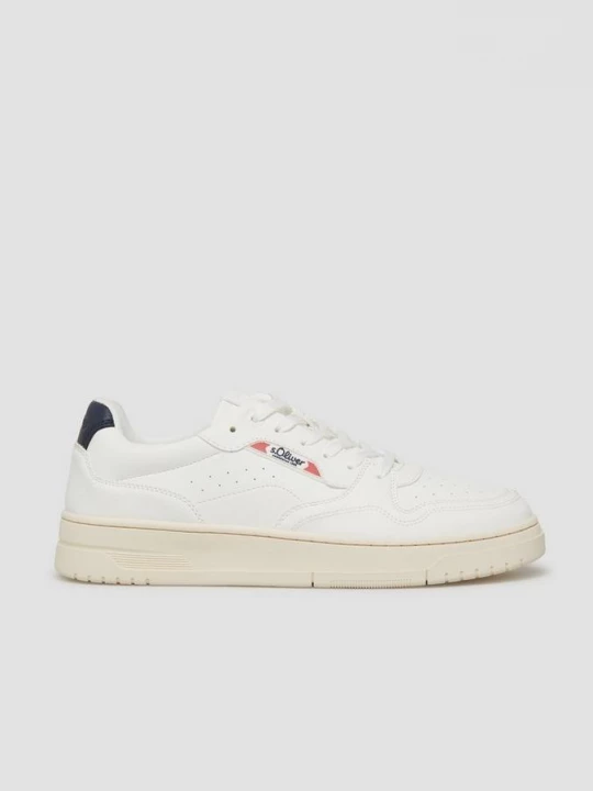 Foto van product Leren sportschoenen s.Oliver wit