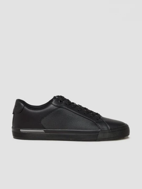 Foto van product Leren sportschoenen s.Oliver zwart
