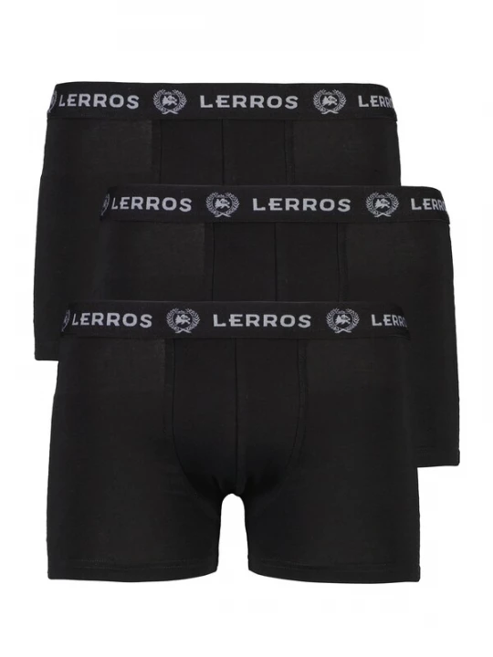 Foto van product LERROS Boxershorts lichtgrijs / zwart