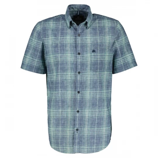 Foto van product LERROS Overhemd blauw / aqua