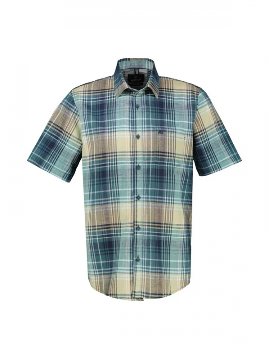 Foto van product LERROS Overhemd blauw / donkerblauw