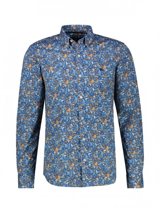 Foto van product LERROS Overhemd blauw / gemengde kleuren