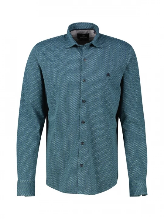 Foto van product LERROS Overhemd blauw / groen