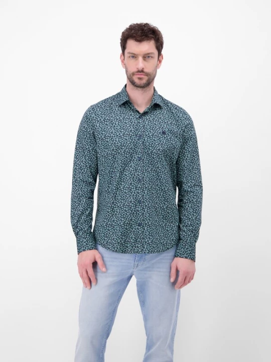 Foto van product LERROS Overhemd navy