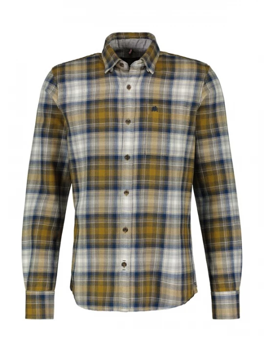 Foto van product LERROS Overhemd navy / riet / offwhite