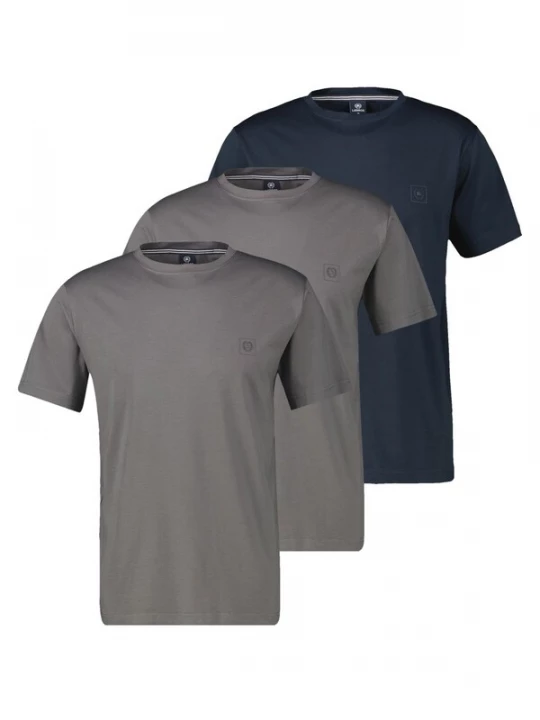 Foto van product LERROS Shirt 'Basic' blauw gemêleerd