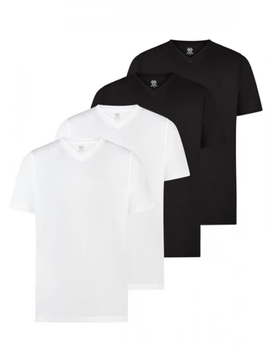 Foto van product LERROS Shirt 'Basic' zwart gemêleerd