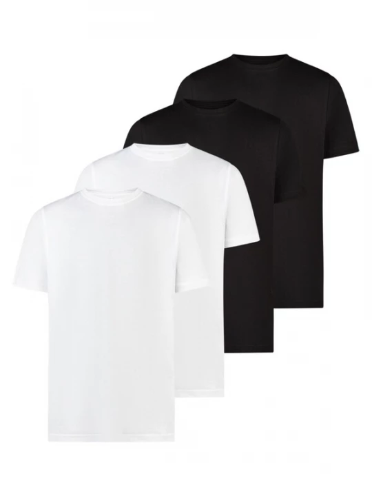 Foto van product LERROS Shirt 'Basic' zwart gemêleerd