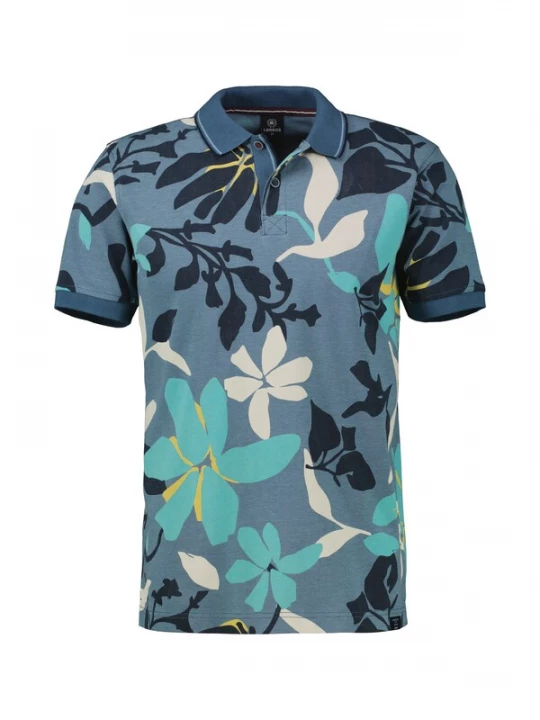 Foto van product LERROS Shirt blauw / gemengde kleuren