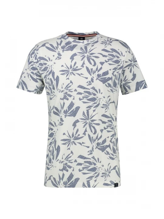Foto van product LERROS Shirt blauw / wit