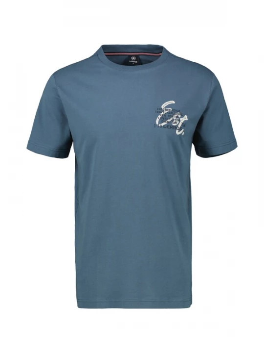 Foto van product LERROS Shirt blauw / wit