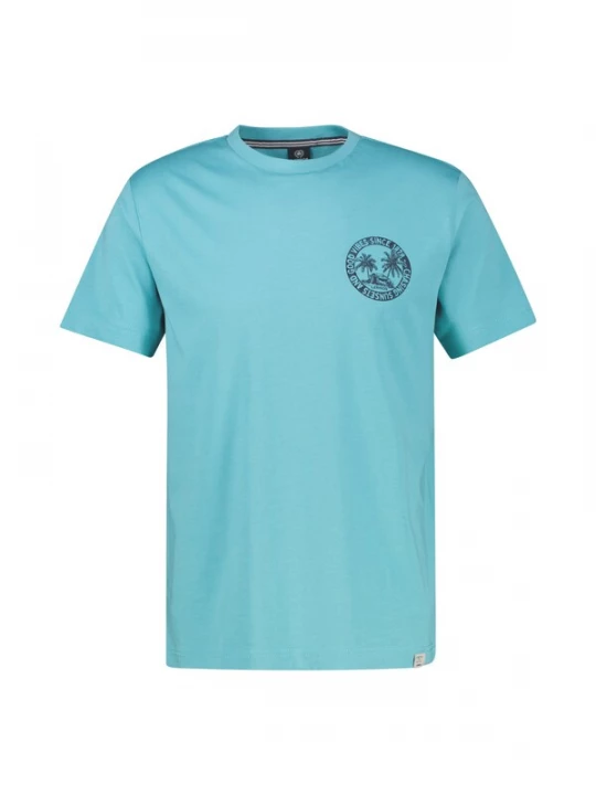 Foto van product LERROS Shirt blauw / zwart