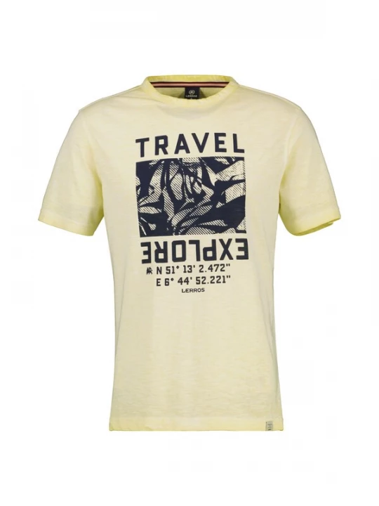 Foto van product LERROS Shirt lichtgeel