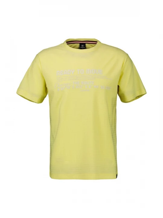 Foto van product LERROS Shirt lichtgroen / wit