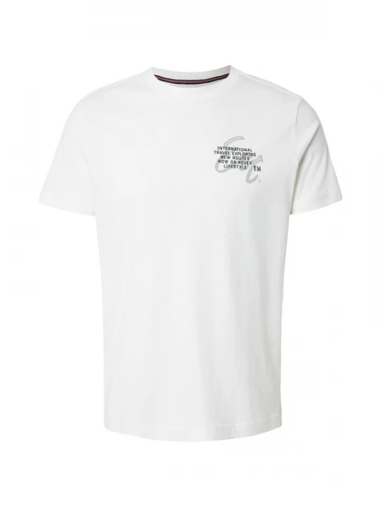 Foto van product LERROS Shirt 'Serafino' olijfgroen / wit