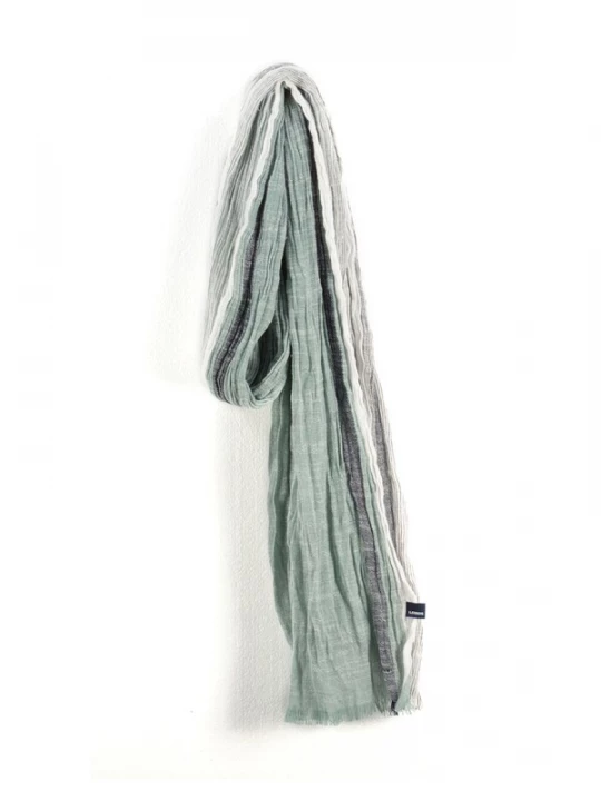 Foto van product LERROS Sjaal ecru / blauw