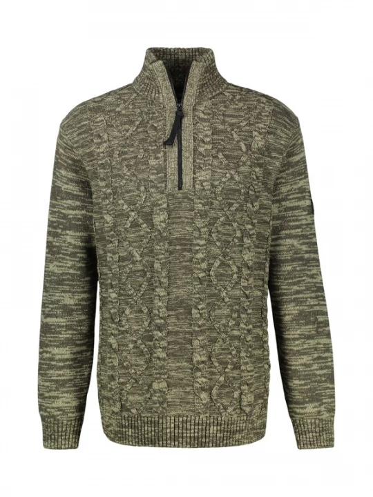 Foto van product LERROS Trui grijs / groen