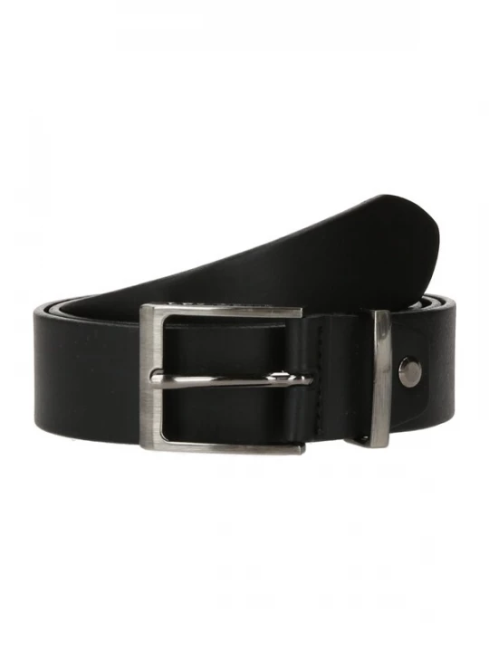 Foto van product Les Deux Riem 'Walker' zwart / zilver