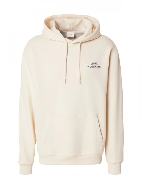 Foto van product Les Deux Sweatshirt 'Exhibition' crème / jade groen