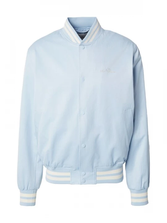 Foto van product Les Deux Tussenjas 'Varsity' lichtblauw / wit