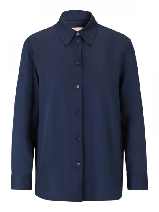 Foto van product Les Lunes Blouse 'ANETT' donkerblauw