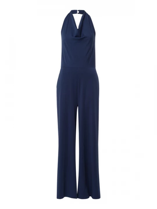 Foto van product Les Lunes Jumpsuit 'Penny' donkerblauw
