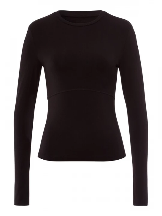 Foto van product Les Lunes Shirt 'Flow Longsleeve' zwart