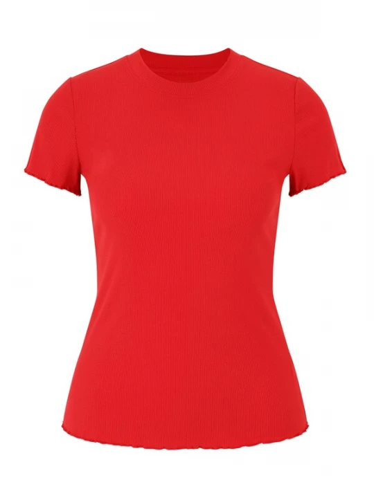 Foto van product Les Lunes Shirt 'Juuno' bloedrood