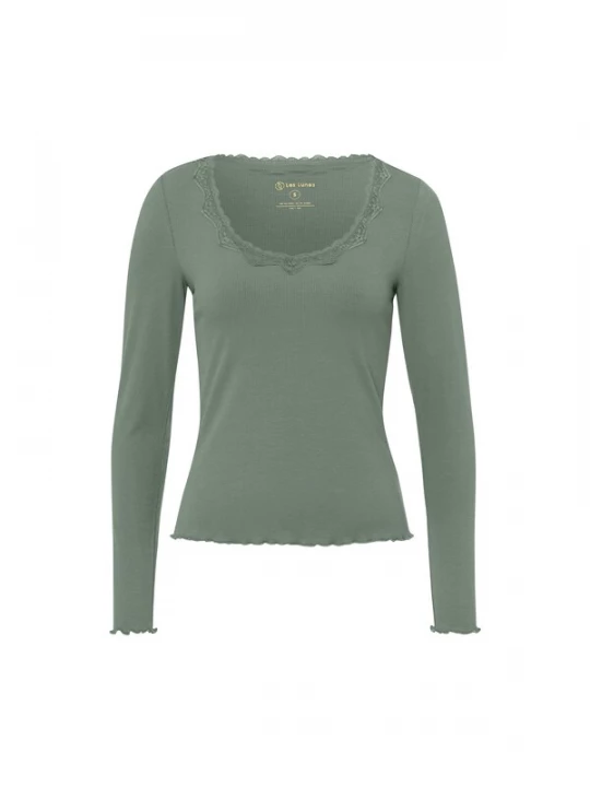 Foto van product Les Lunes Shirt 'Maala' groen