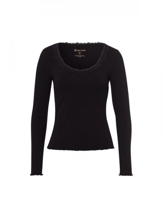 Foto van product Les Lunes Shirt 'Maala' zwart