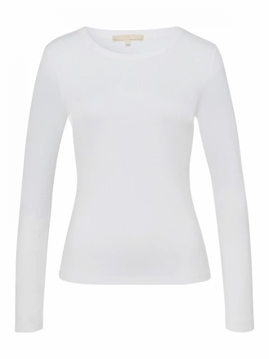 Foto van product Les Lunes Shirt 'RYLIEE Rib' wit
