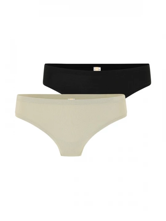 Foto van product Les Lunes Slip 'RORYY' lichtgroen / zwart