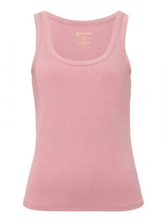 Foto van product Les Lunes Top 'CHLOEE Tank Rib' mauve