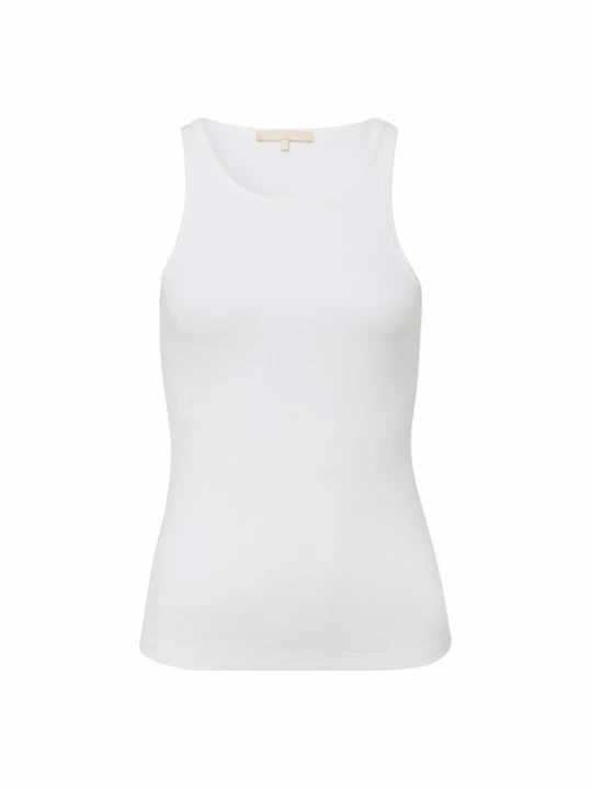 Foto van product Les Lunes Top 'RYLIEE Rib' wit