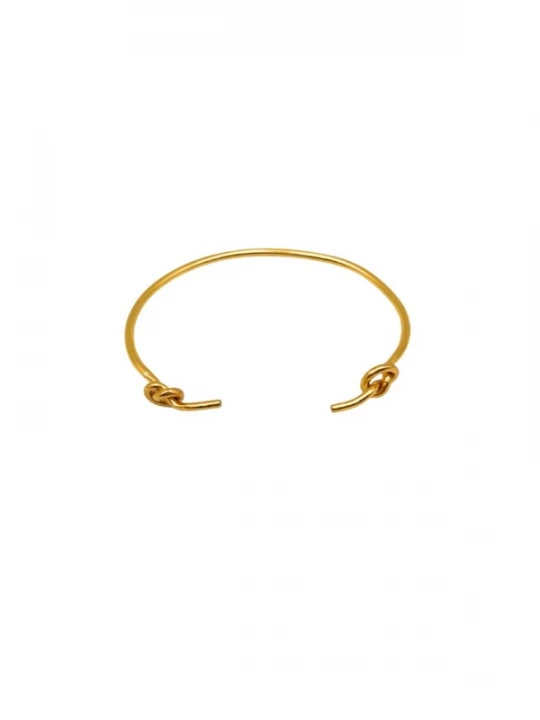 Foto van product Les Reines Armband 'Ferry Knot' goud